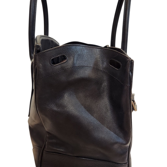 Ralph Lauren Soft Ricky (Black, Silver Hardware) - Picture 3 of 10